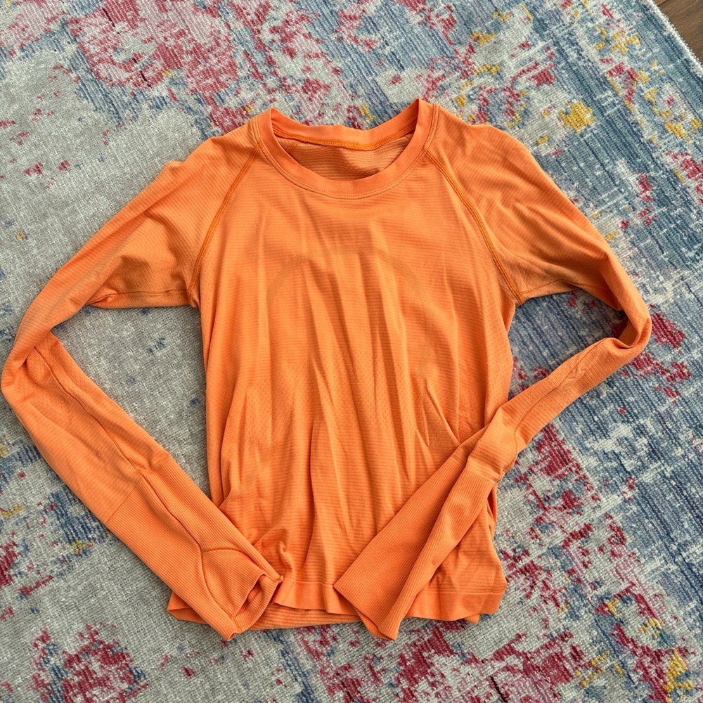 Lululemon Long sleeve swiftly tech race length top